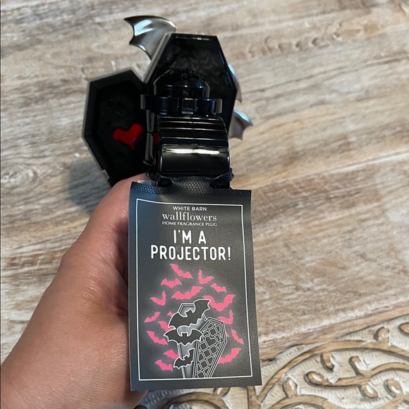 Bath & Body Works Silver and Red Coffin Accent - Picture 3 of 5